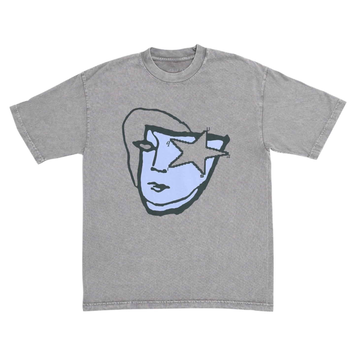 QUASI MASQ TEE LIMESTONE