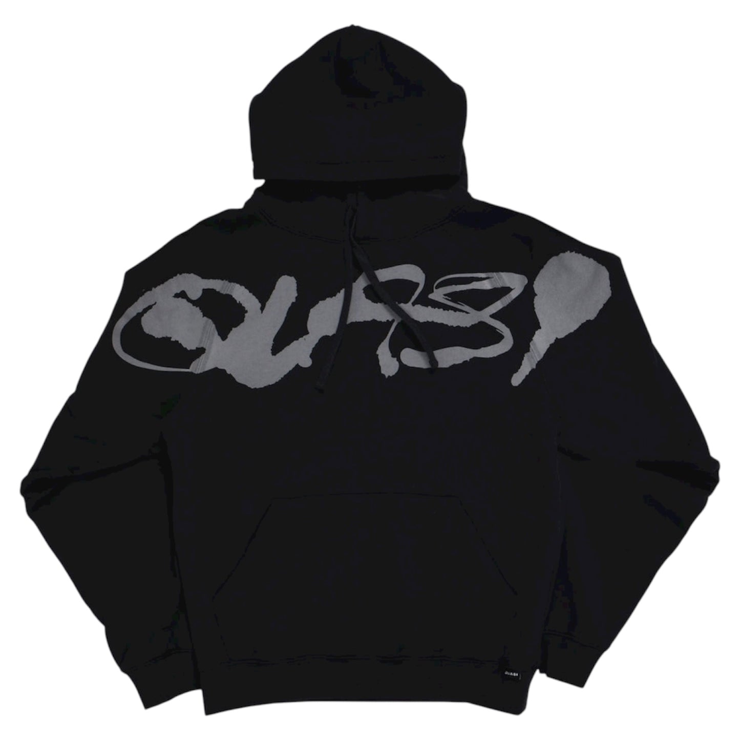 QUASI BLOT HOODIE BLACK