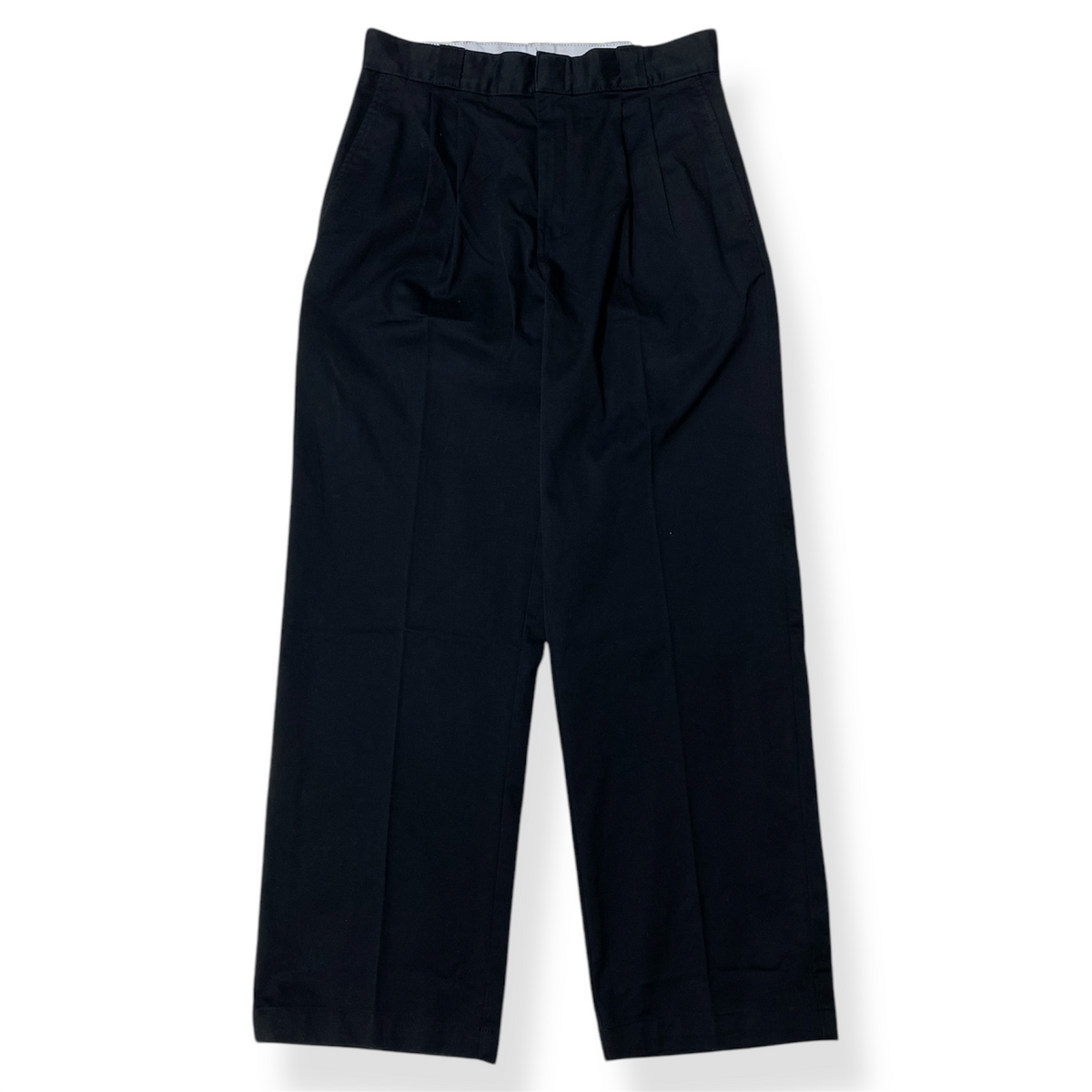 DICKIES WOVEN TWILL PANTS BLACK