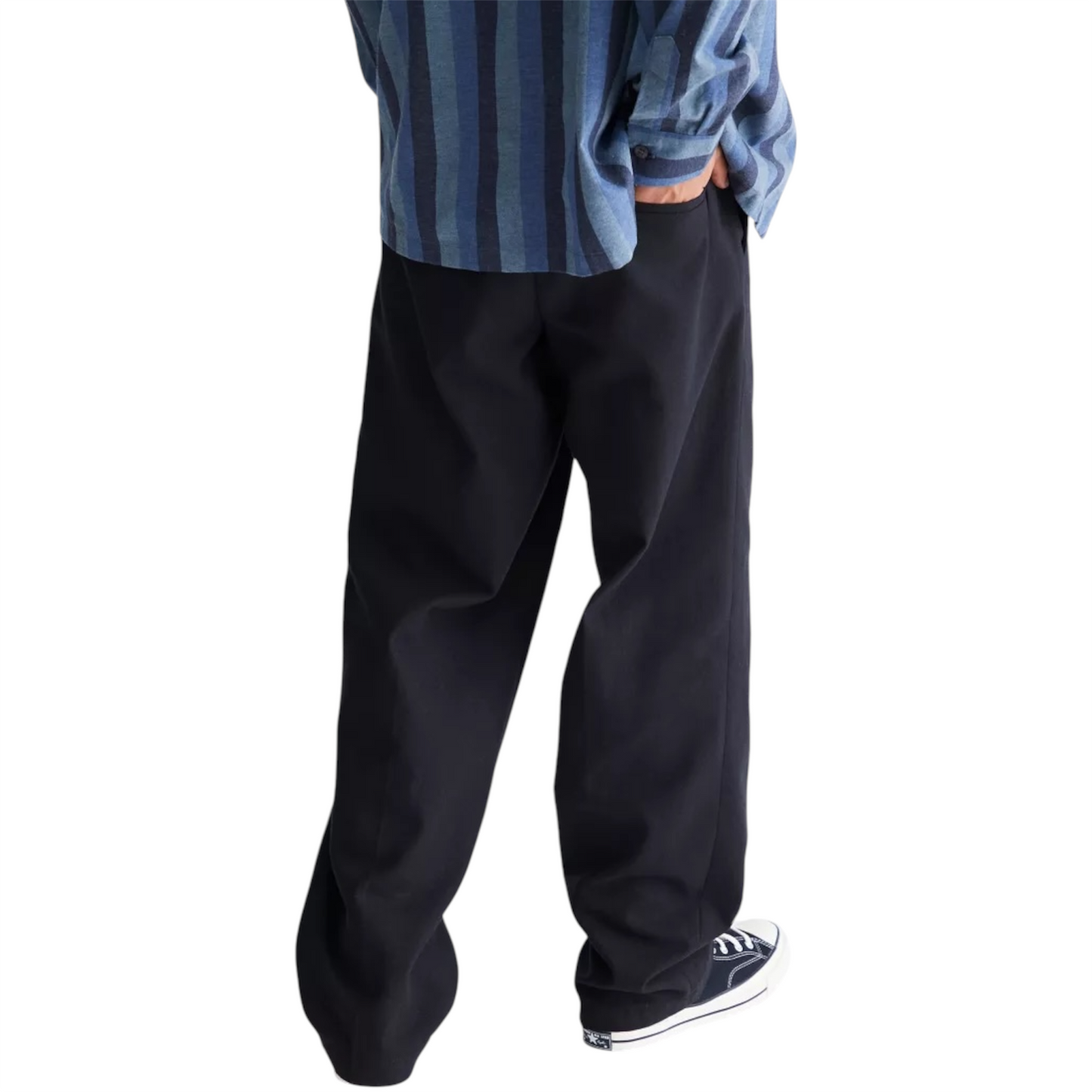 DICKIES WOVEN TWILL PANTS BLACK