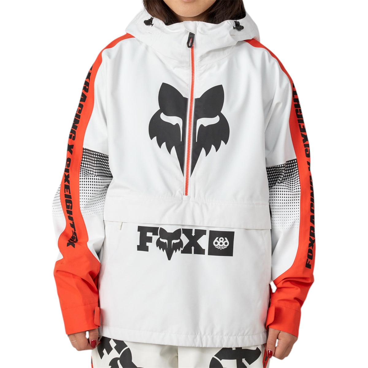686 WOMENS FOX RACING ANORAK FOX FLARE COLORBLOCK