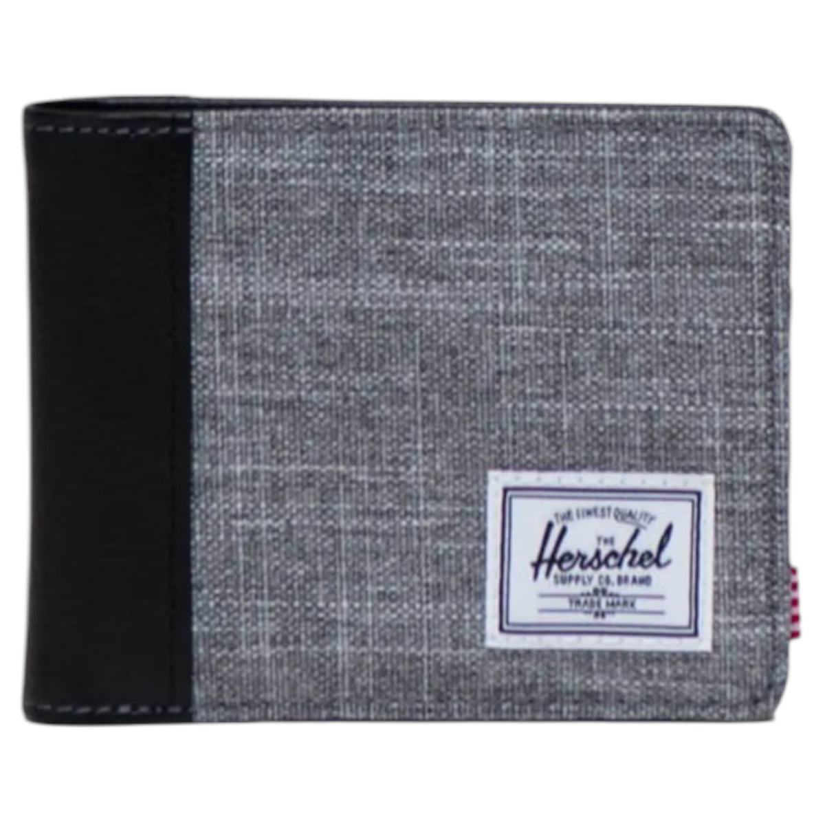 HERSCHEL HANK WALLET RAVEN CROSSHATCH
