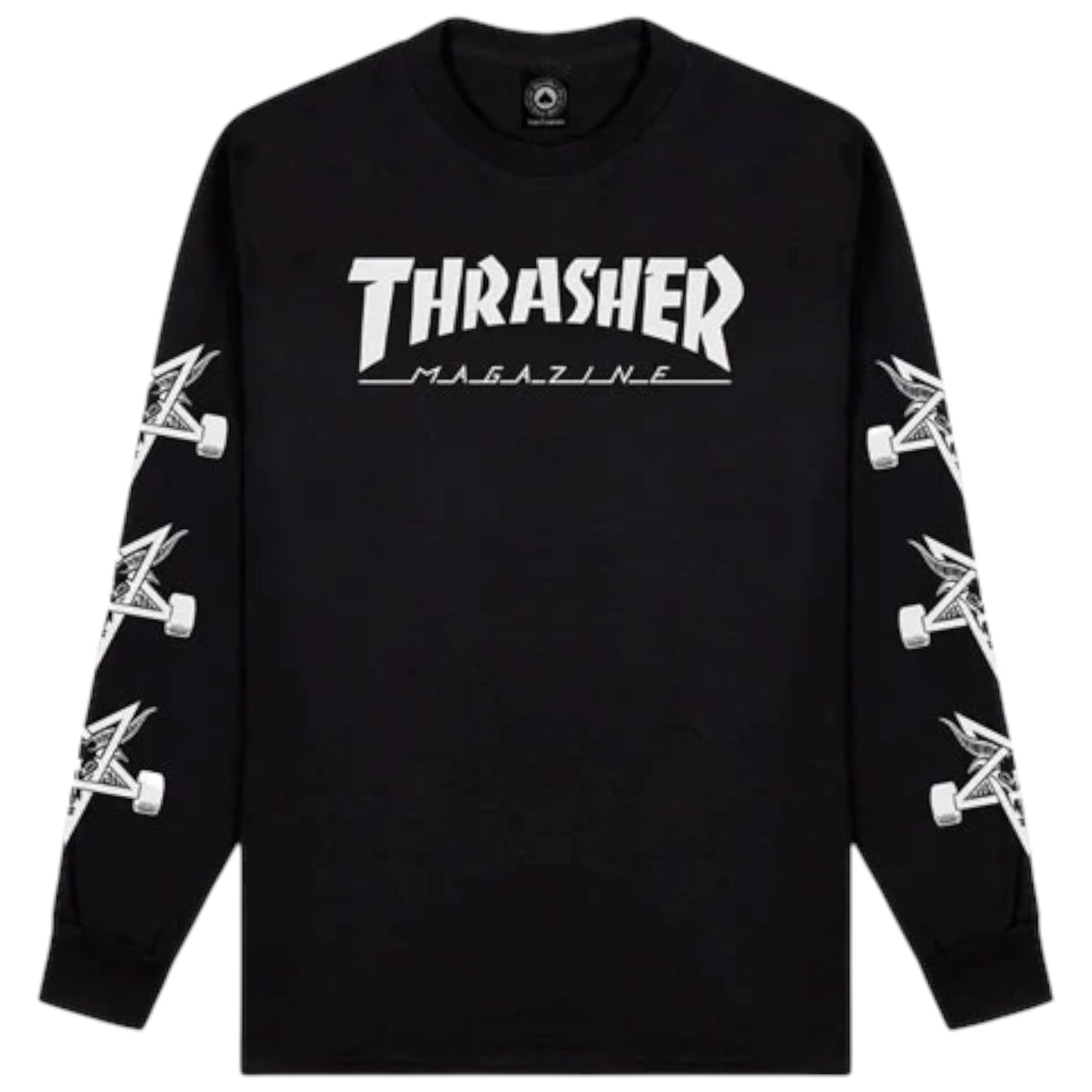 THRASHER MAG GOAT LONG SLEEVE BLACK