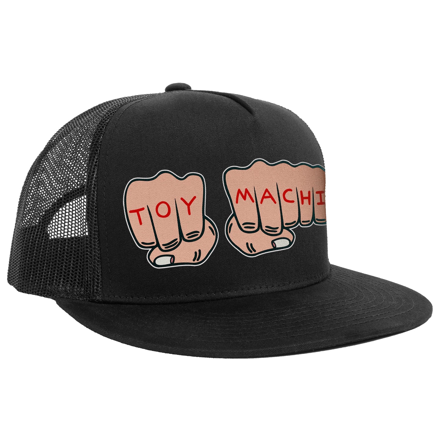 TOY MACHINE FIST MESH CAP BLACK