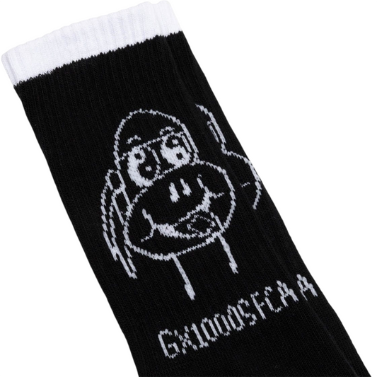 GX1000 ACID SOCKS BLACK OS
