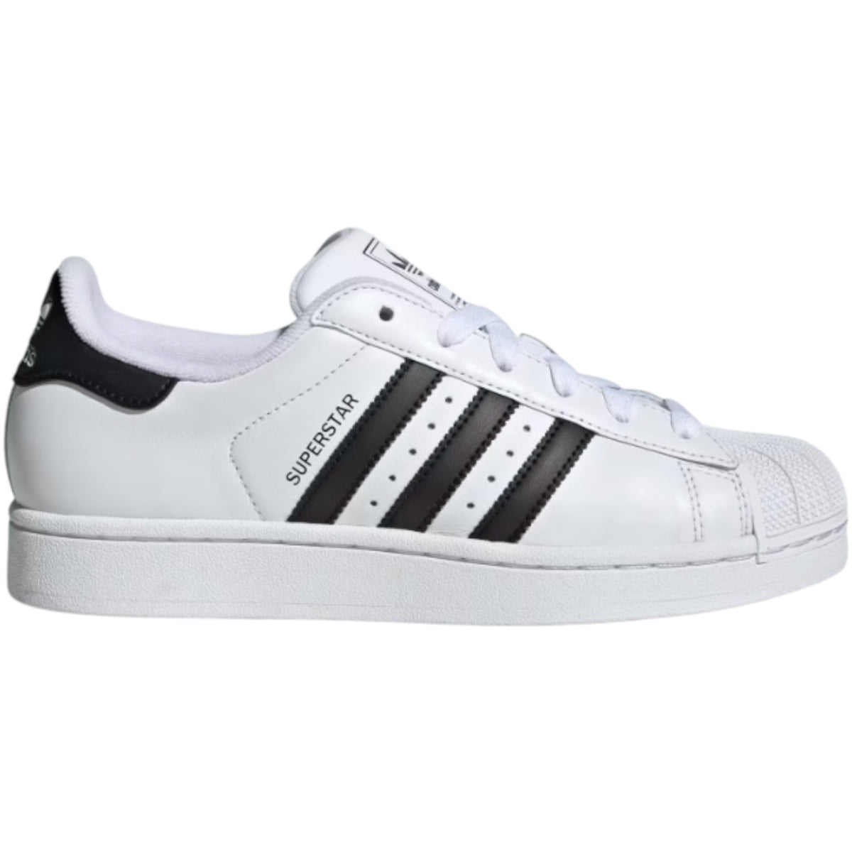 ADIDAS SUPERSTAR II J CLOUD WHITE CORE BLACK CLOUD WHITE