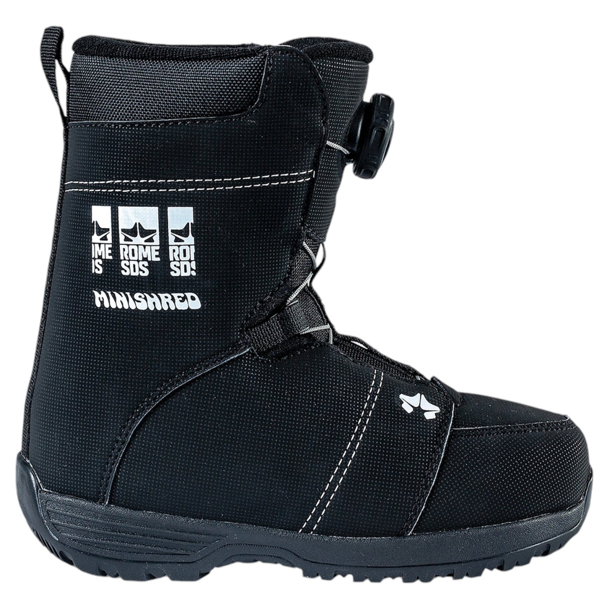 ROME MINISHRED BLACK BOOT