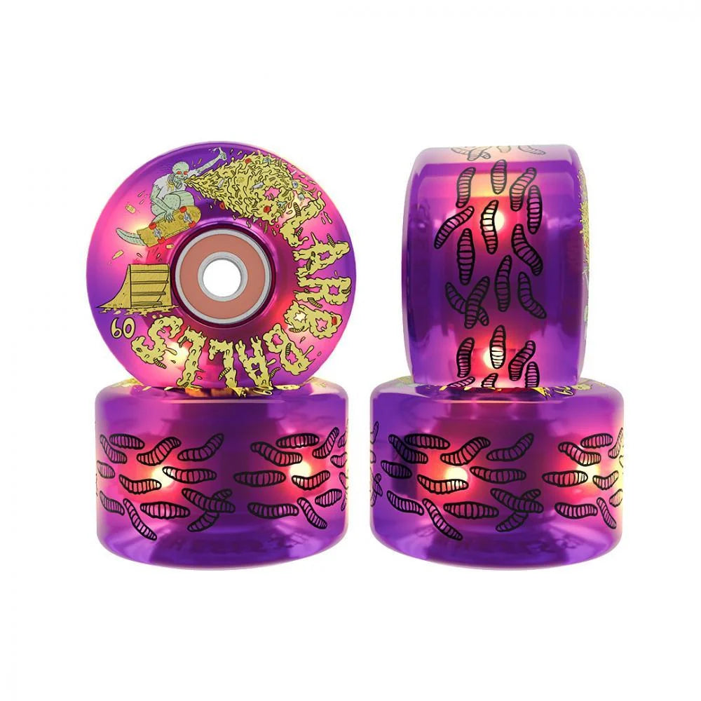 SLIME BALLS WHEELS SAM HITZ LIGHT UPS OG SLIME PURPLE 78A 60MM