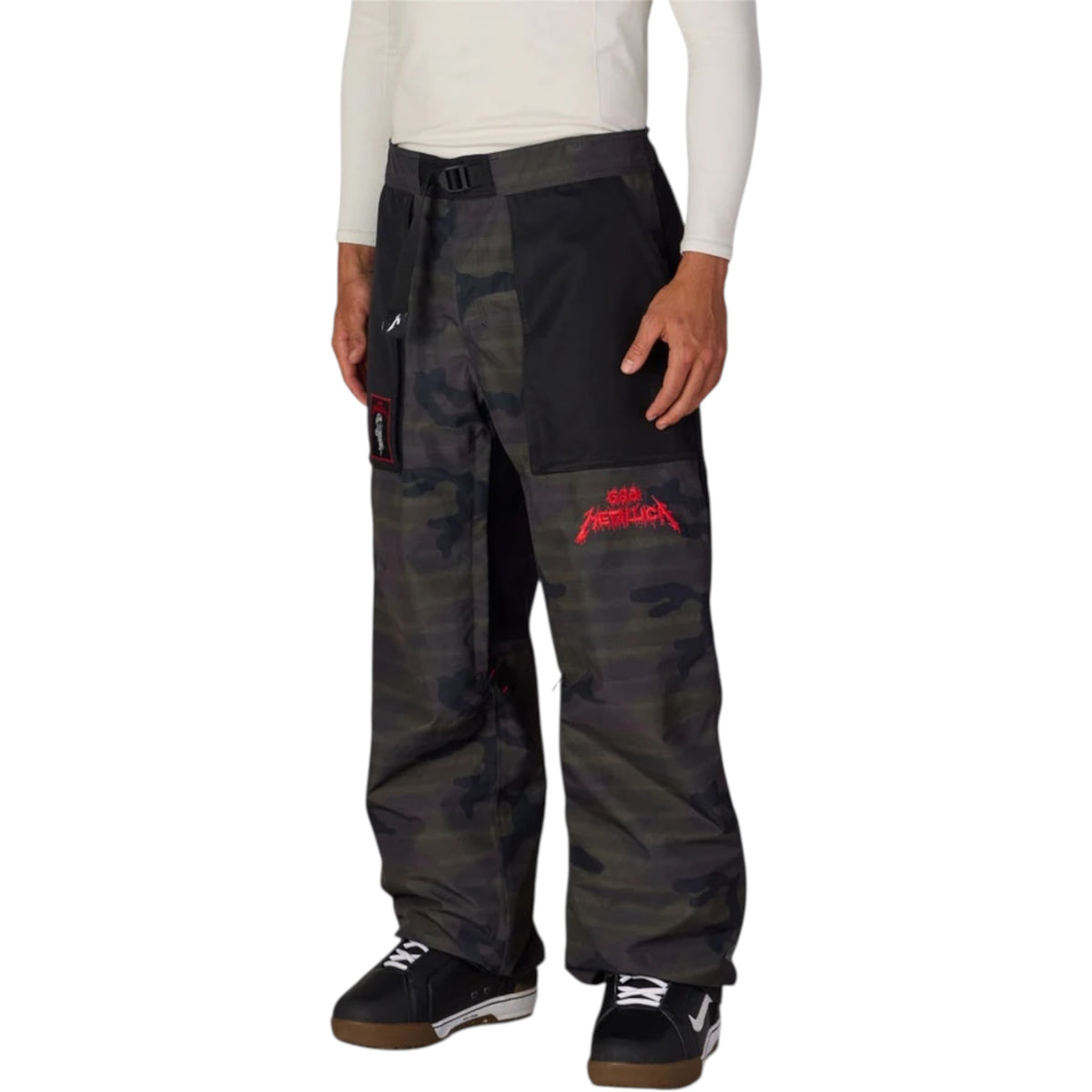 686 MENS METALLICA ONE SHELL PANT METALLICA CAMO