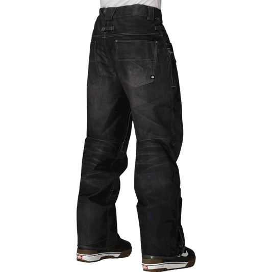 686 MENS DECONSTRUCTD DENIM PANT BLACK DENIM 2026