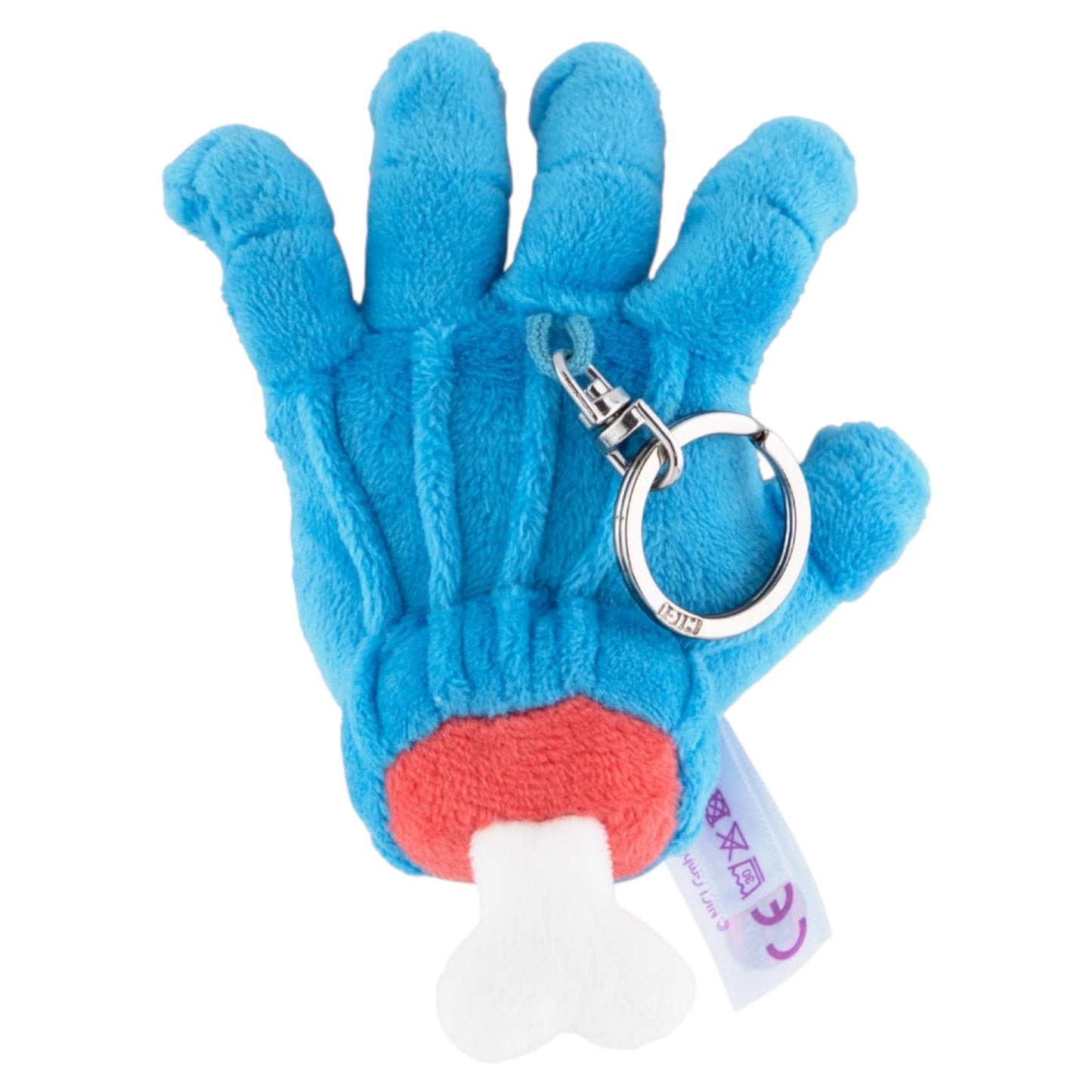 SANTA CRUZ KEYCHAIN SCREAMING HANDS BLUE