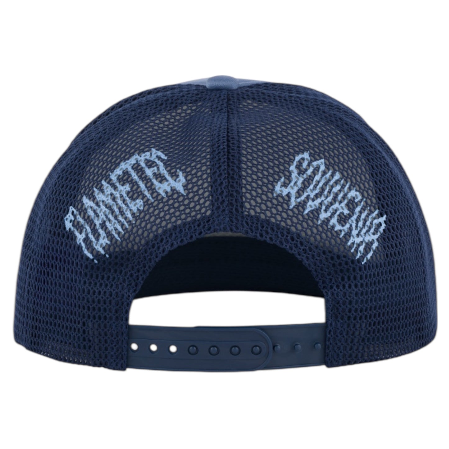 SOUVENIR X FLAMETEC TRUCKER CAP BLACK BLUE