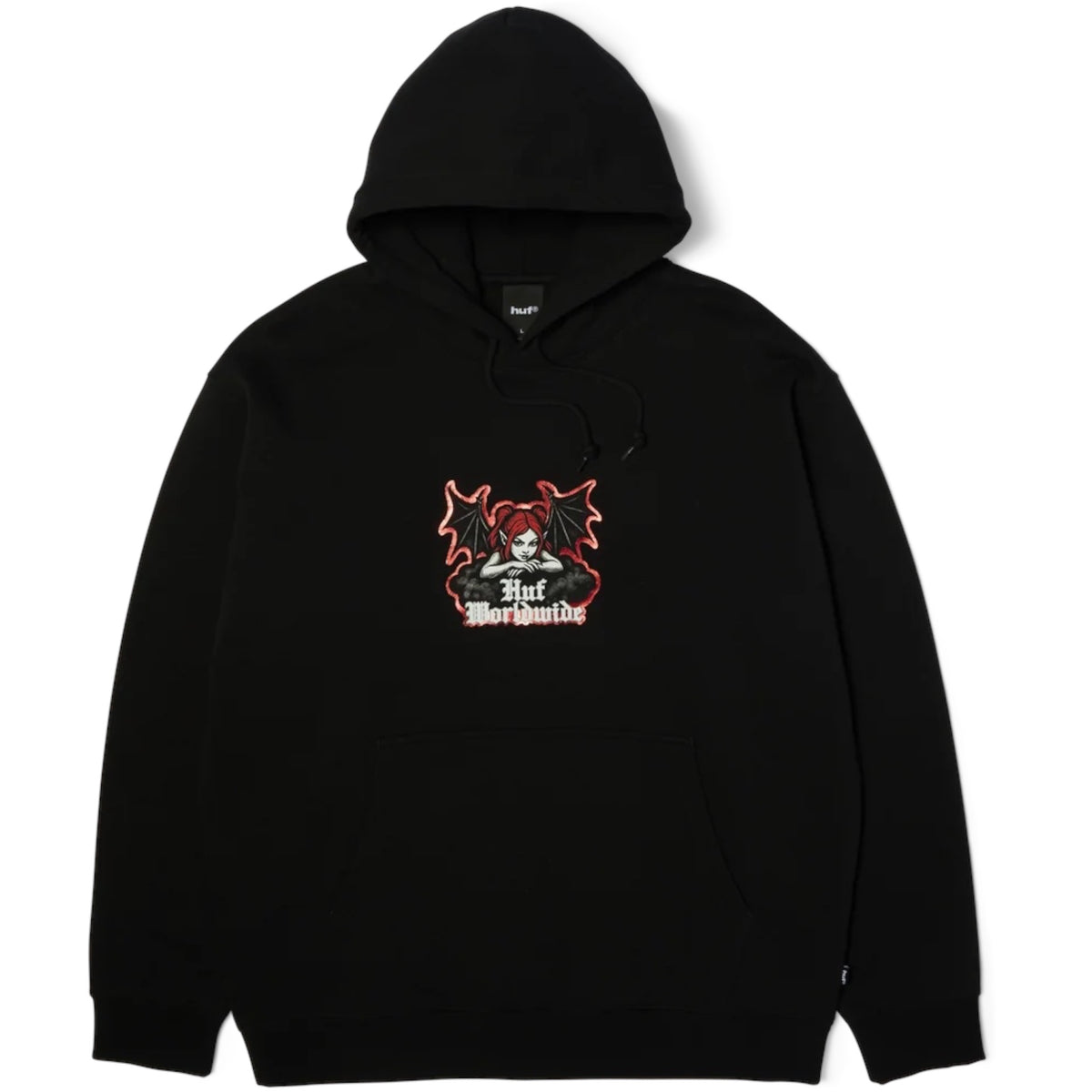 HUF CHAOS PO HOODIE BLACK