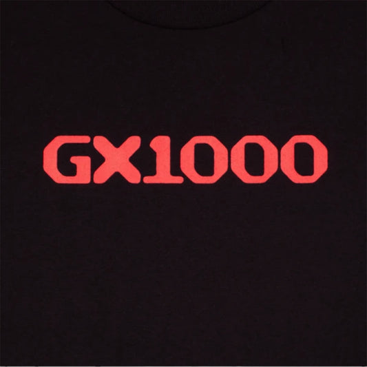 GX1000 OG LOGO TEE BLACK RED