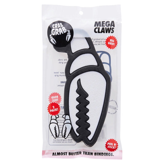 CRAB GRAB MEGA CLAW STOMP PADS NOIR/BLANC