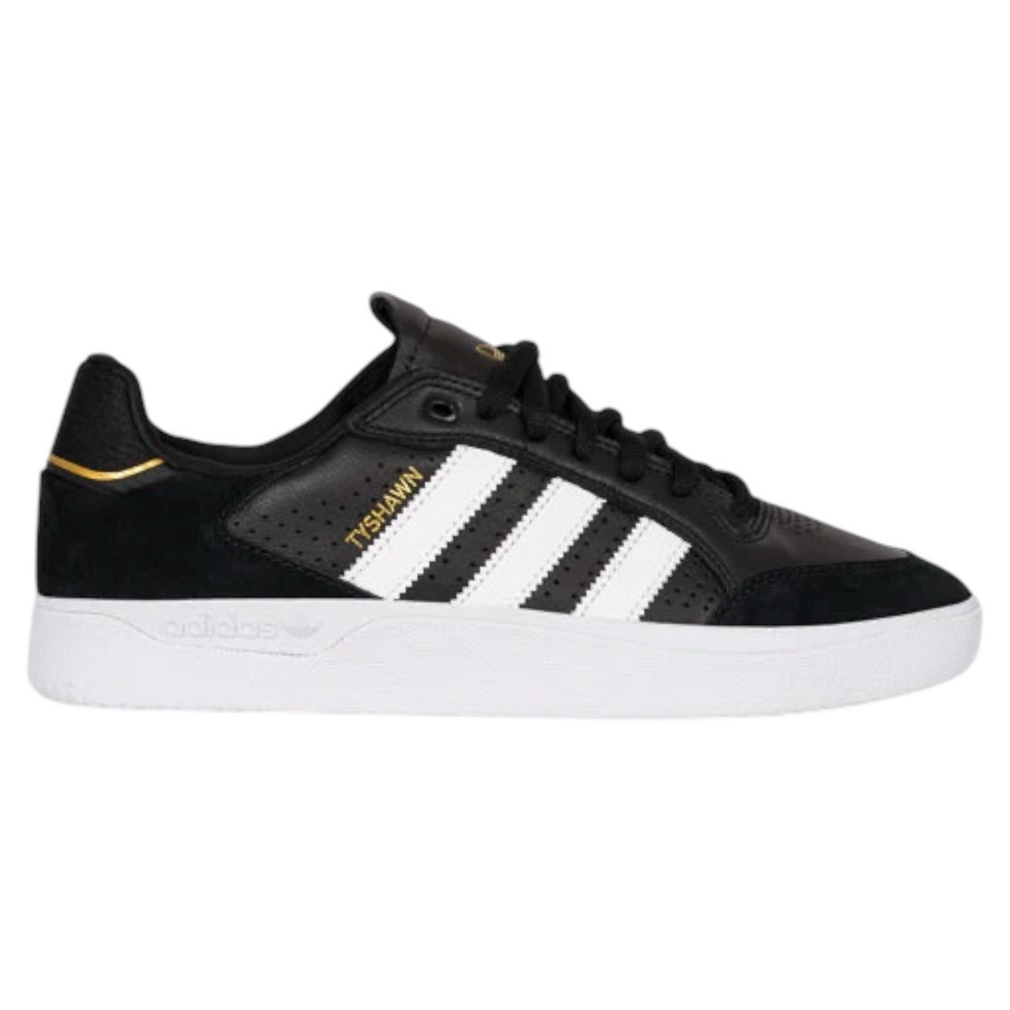 ADIDAS TYSHAWN BAS NOIR BLANC OR
