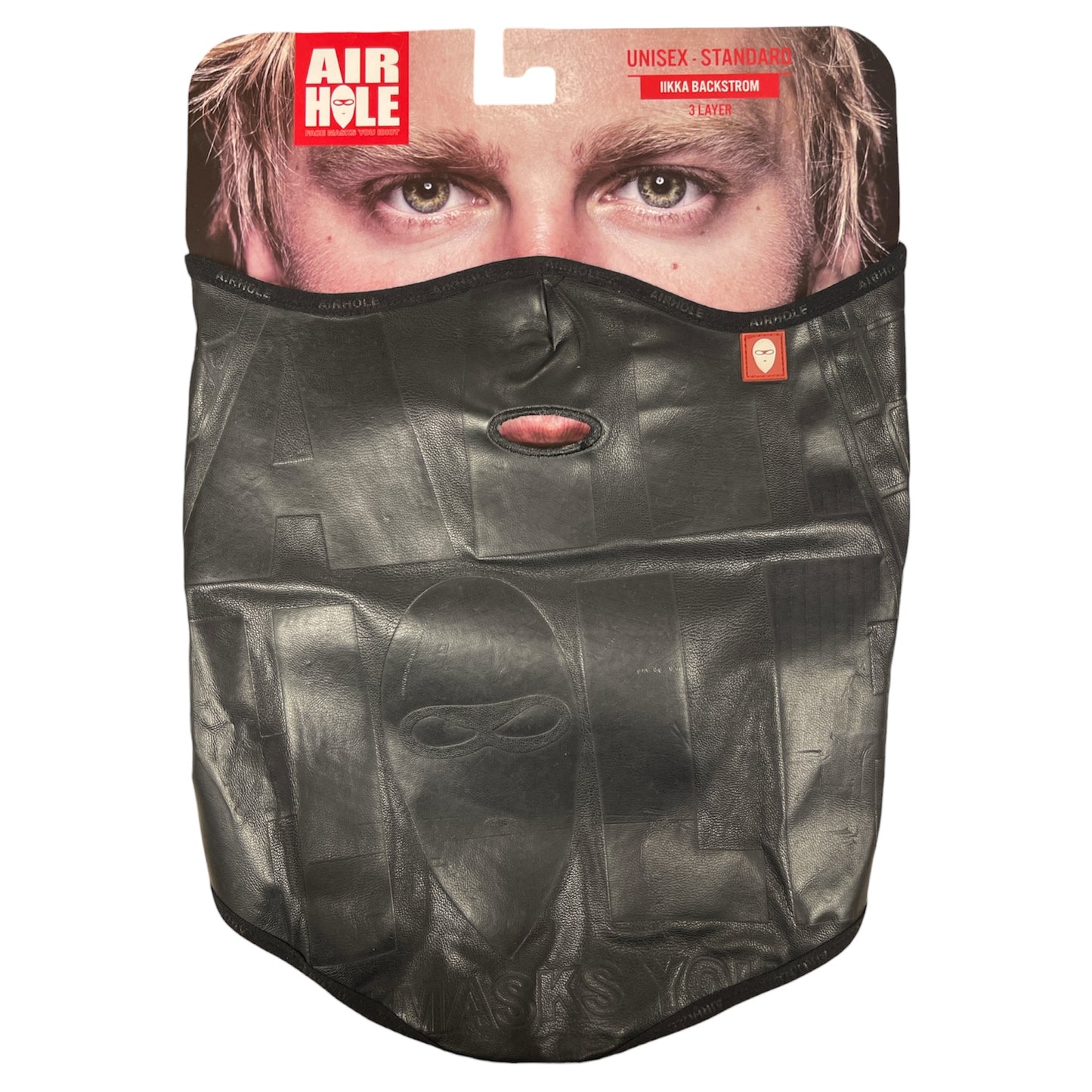 AIRHOLE EMBOSS IIKKA BACKSTROM STANDARD FACEMASK