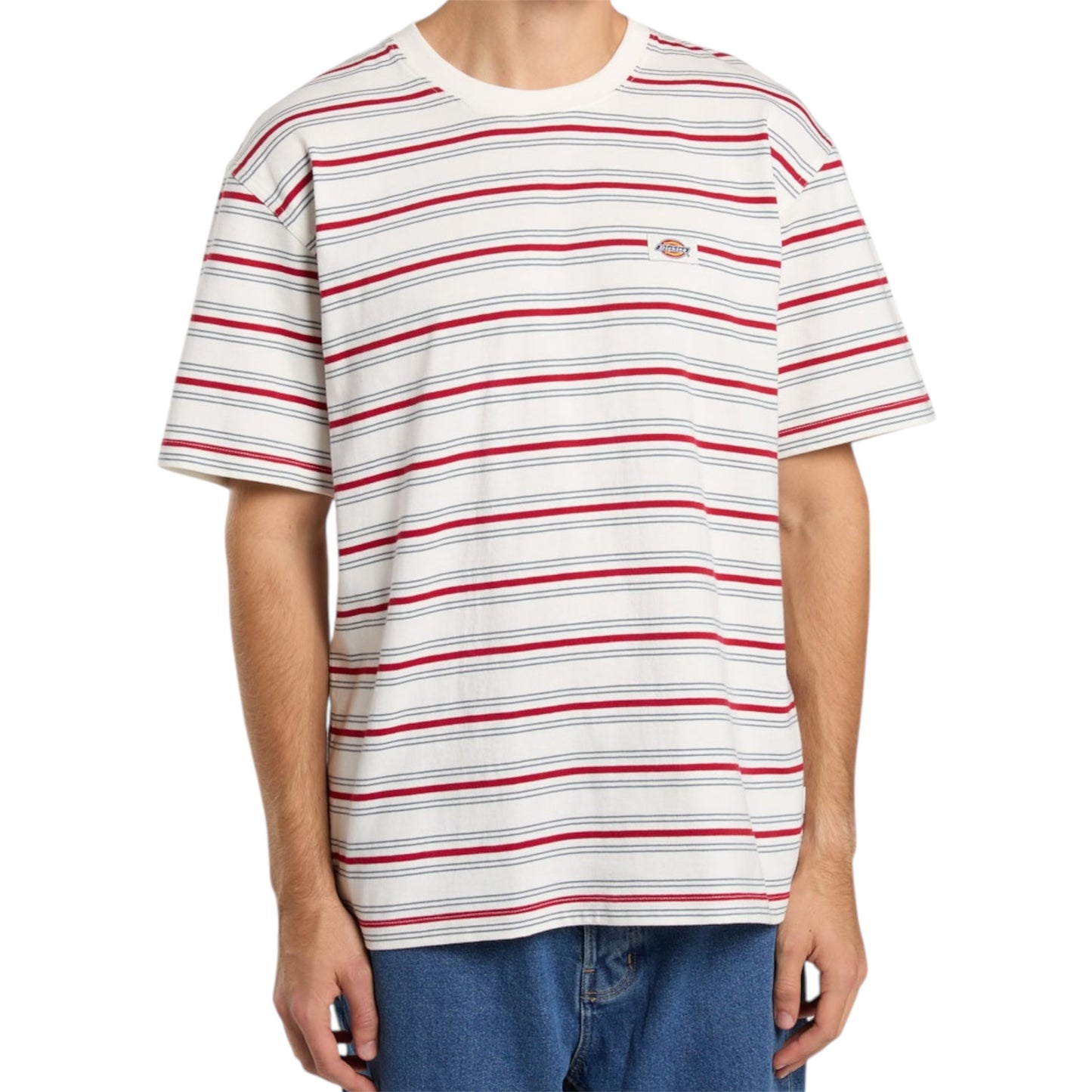 DICKIES LEWISTOWN STRIPE SHORT SLEEVE TEE