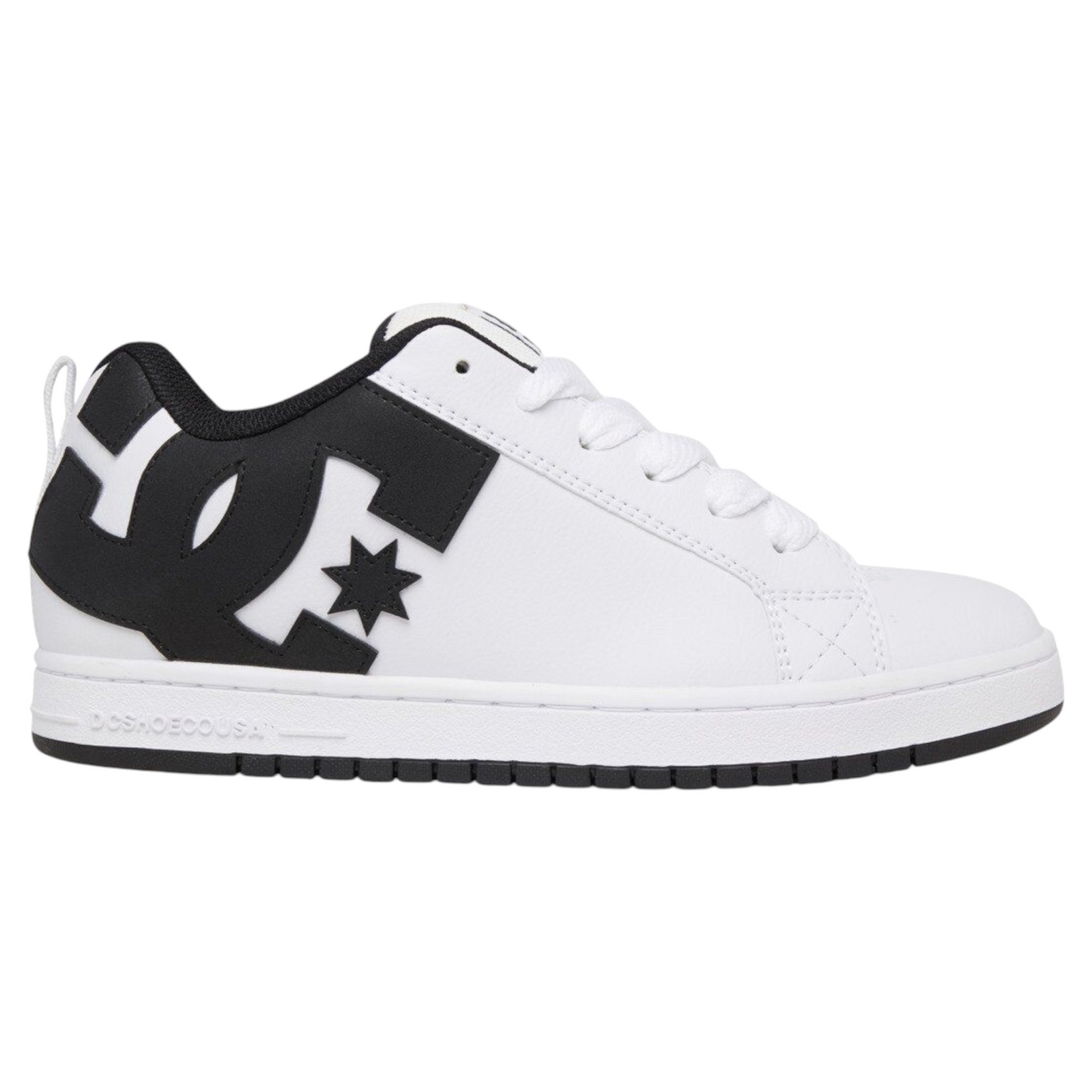 DC COURT GRAFFIK BLANC NOIR NOIR