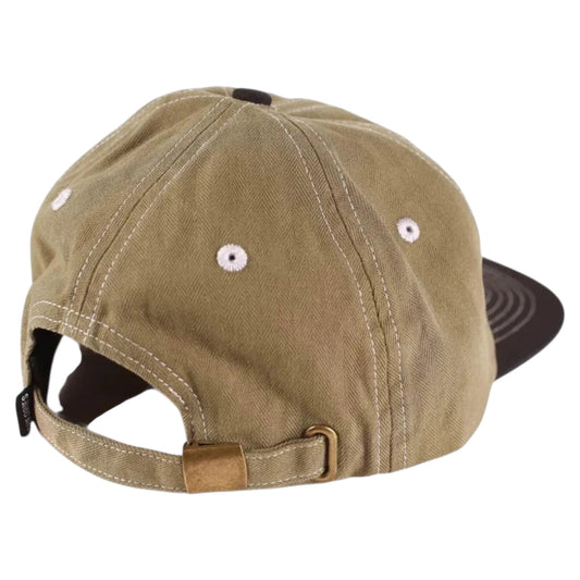 THEORIES SCRIBBLE HERRINGBONE SNAPBACK HAT BLACK OLIVE