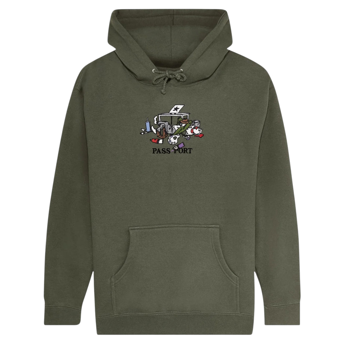 PASSPORT LUCID DREAM HOODIE OLIVE