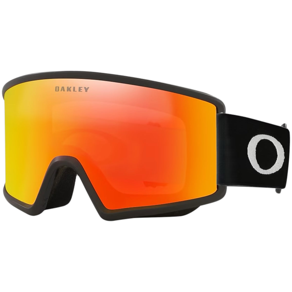 OAKLEY TARGET LINE M MATTE BLACK FIRE IRIDIUM