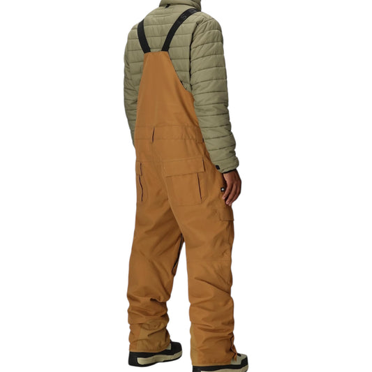 686 MENS HOT LAP INSULATED BIB CARAMEL RIPSTOP 2026