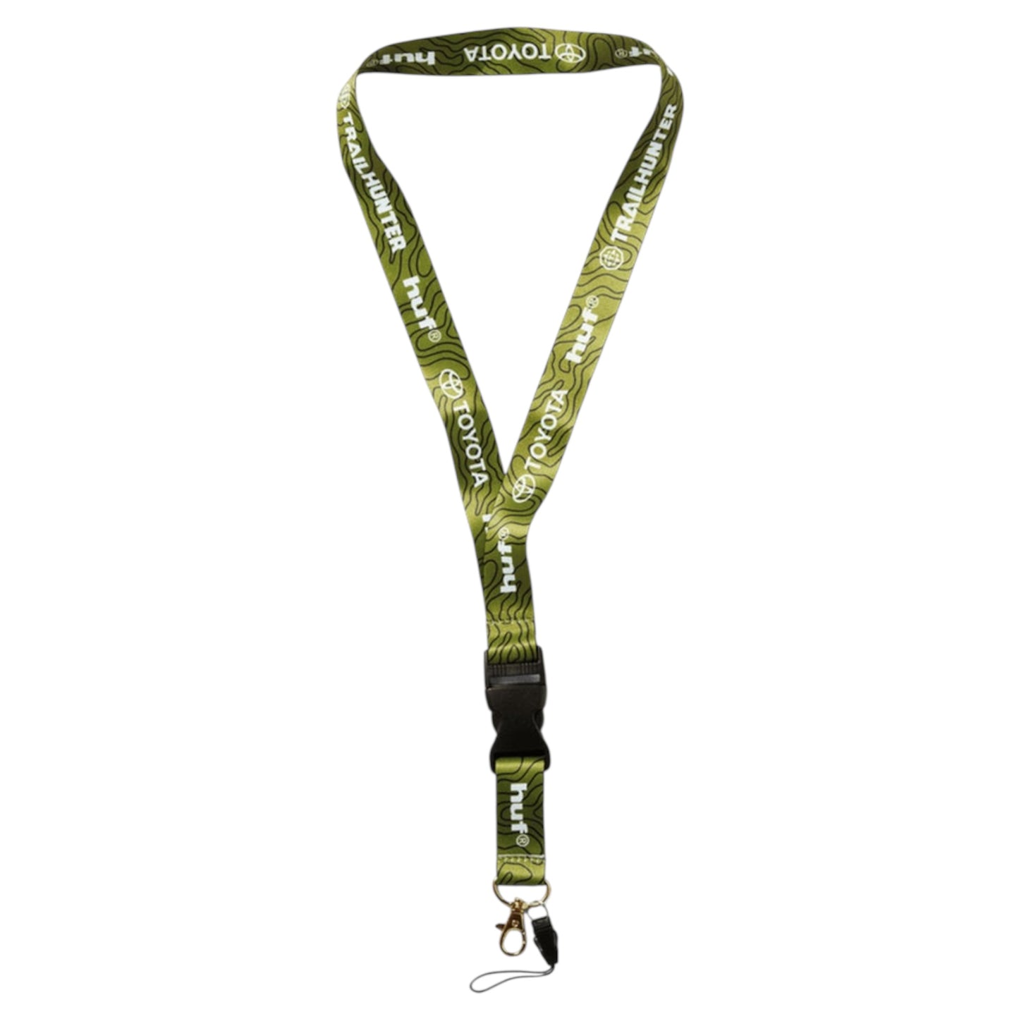 HUF X TRAILHUNTER LANYARD GREEN