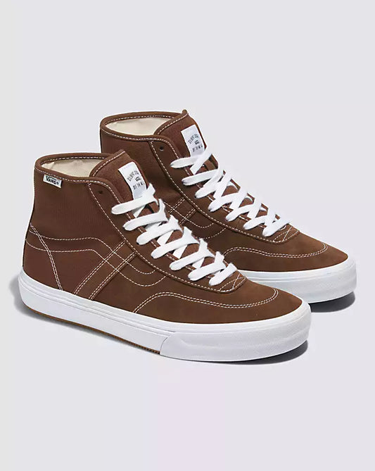 VANS CROCKETT HIGH DECON MARRON/BLANC