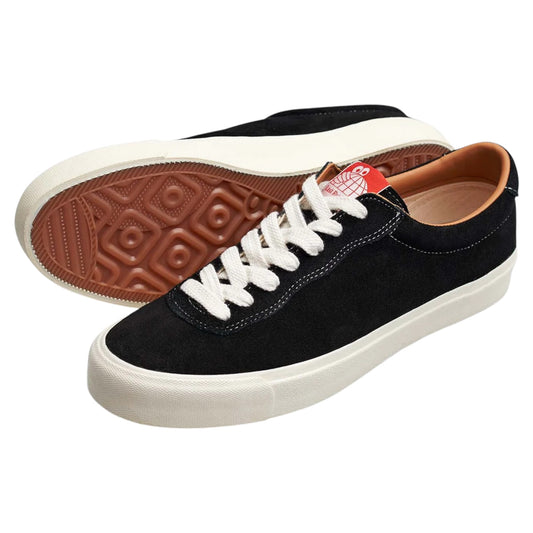 LAST RESORT AB VM001 LO SUEDE BLACK WHITE