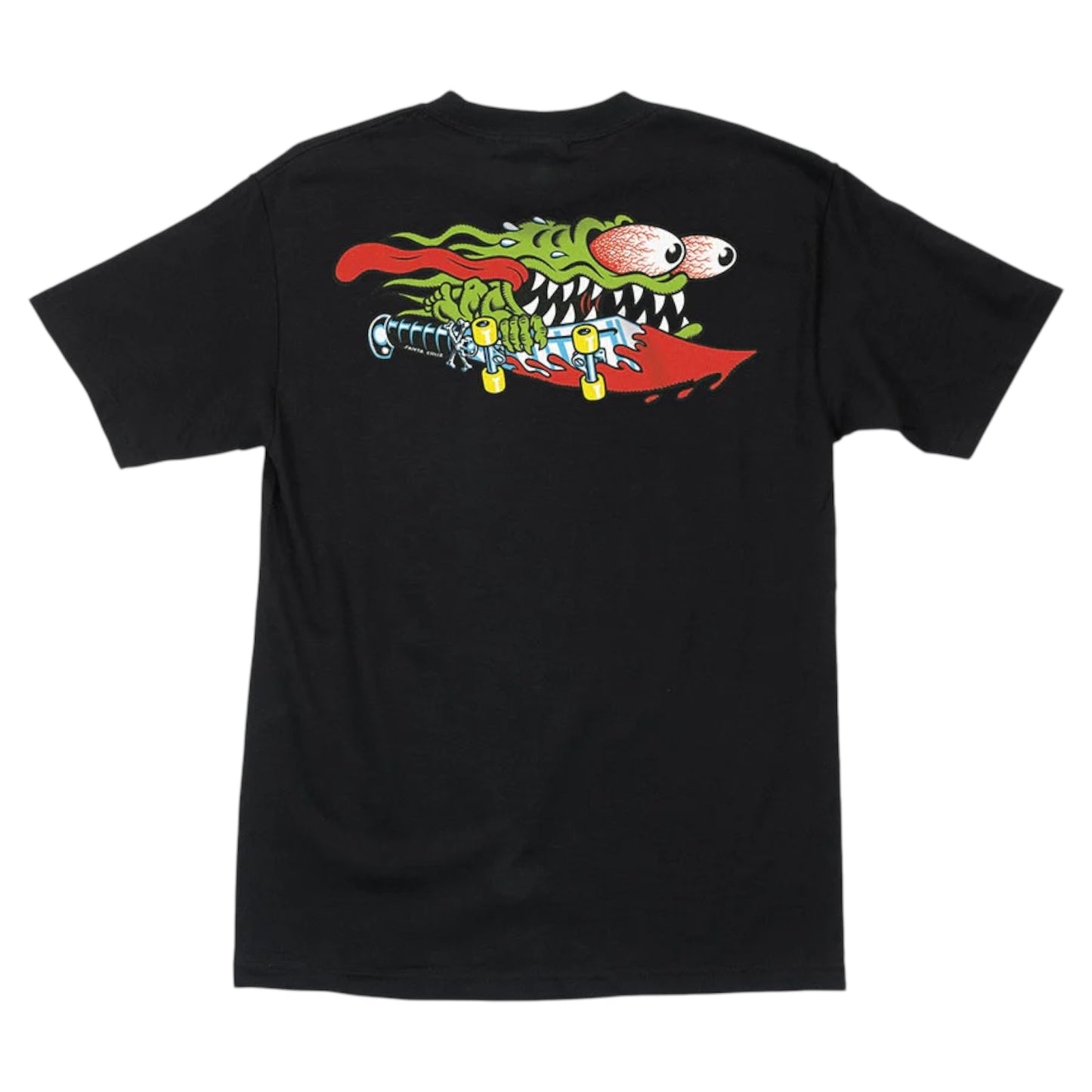 SANTA CRUZ MEEK SLASHER TEE BLACK