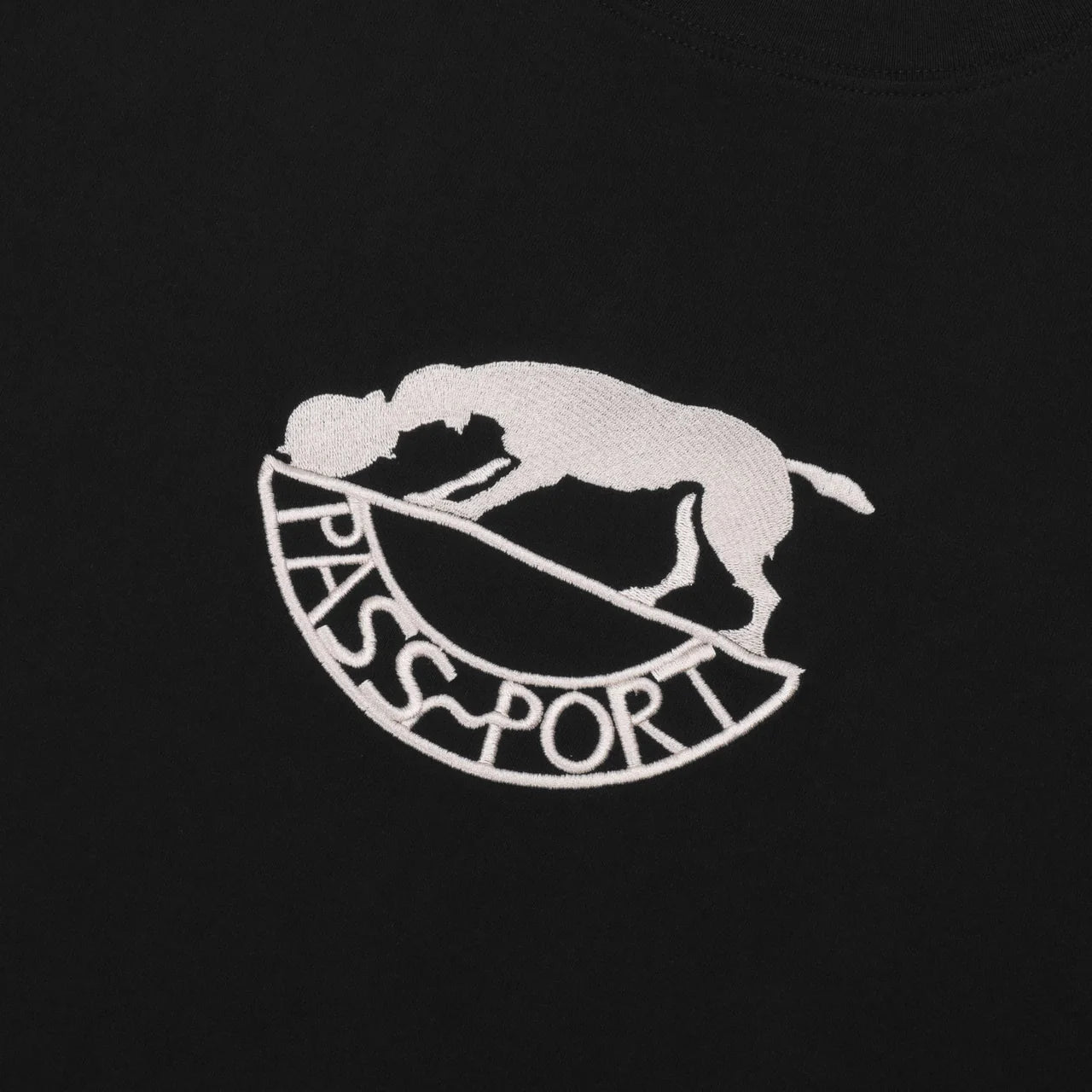 PASSPORT FRETWORKS TEE BLACK