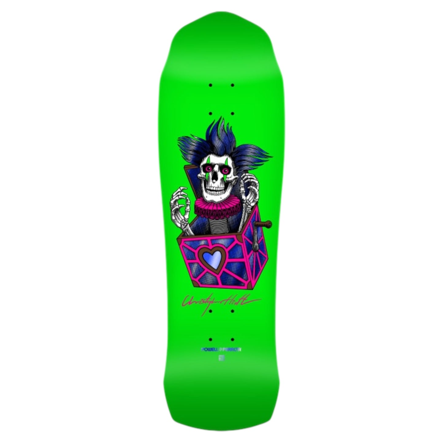 POWELL PERALTA HIETT SKULL DECK 9.5