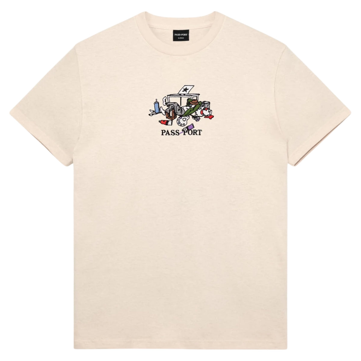 PASSPORT LUCID DREAM TEE NATURAL