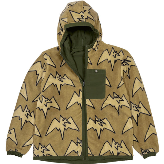AIRBLASTER DOUBLE PUFF JACKET TAN BIG TERRY