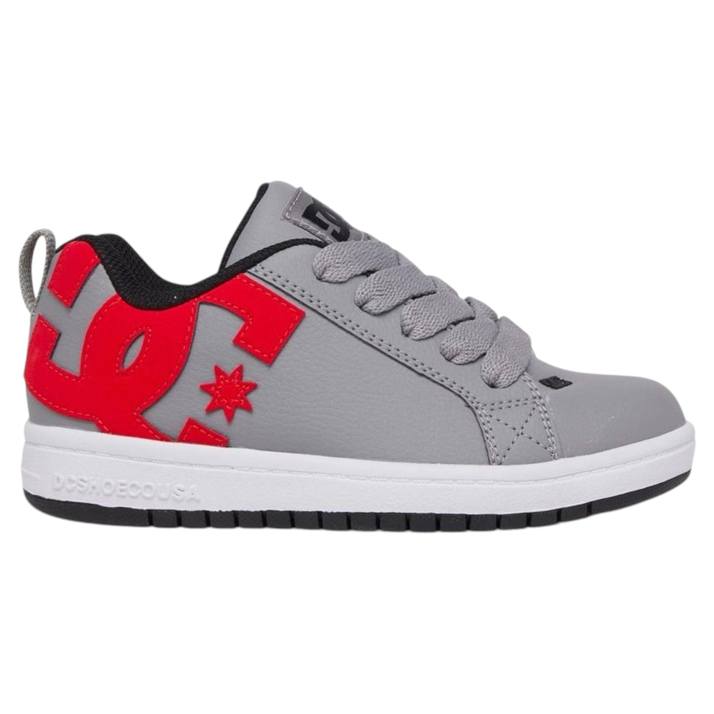 DC COURT GRAFFIK GREY RED WHITE YOUTH