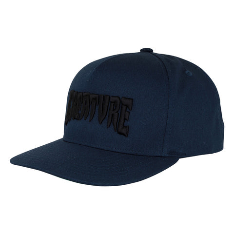 CREATURE SNAPBACK MONK LOGO NAVY