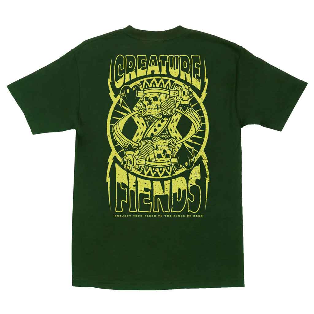 CREATURE HESHKING RELIC TEE FOREST GREEN