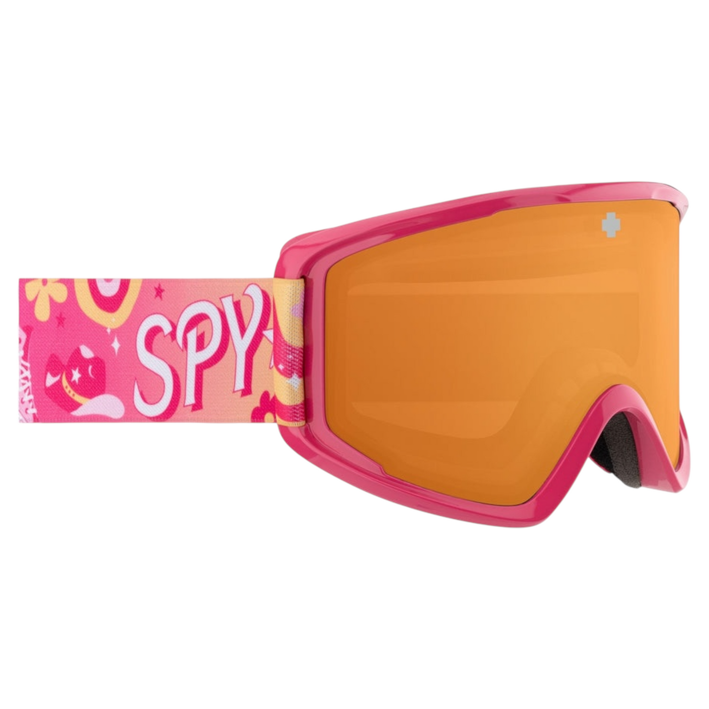 SPY CRUSHER ELITE JR ECO PINK PARTY BRONZE SILVER MIRROR