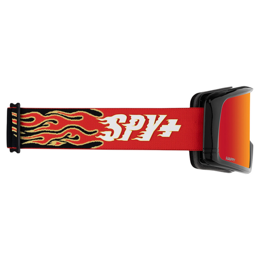 SPY MEGALITH REDLINE HAPPY ML MIRROR ROSE RED MIRROR + HAPPY LL YELLOW