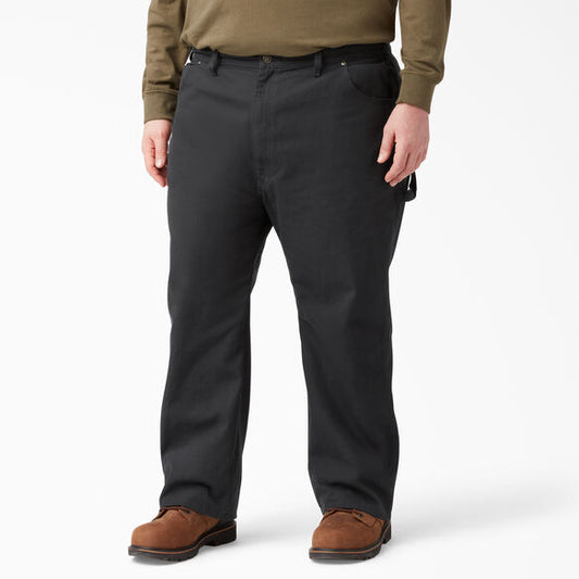 DICKIES REGULAR FIT DUCK CARPENTER PANT BLACK