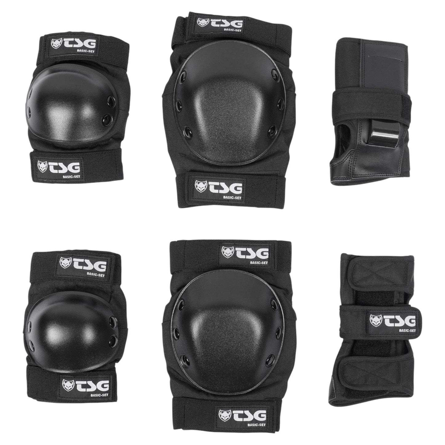 TSG BASIC PAD SET BLACK