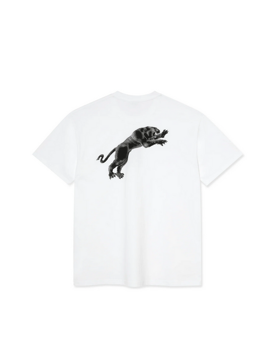 POLAR TAPE AND PANTHER TEE WHITE