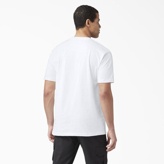 DICKIES SHORT SLEEVE POCKET TEE WHITE