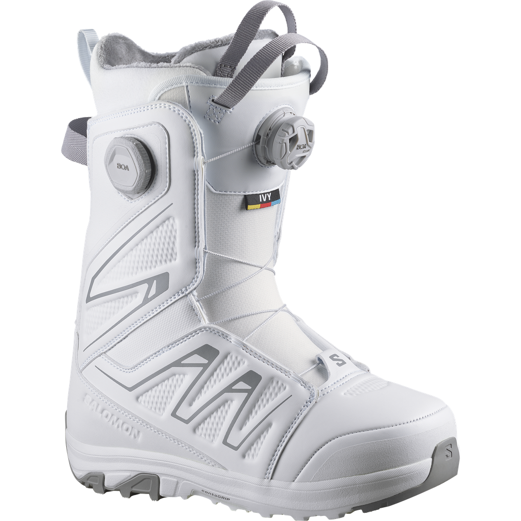 SALOMON IVY BOA SJ BOA WHITE WHITE ALLOY 2027