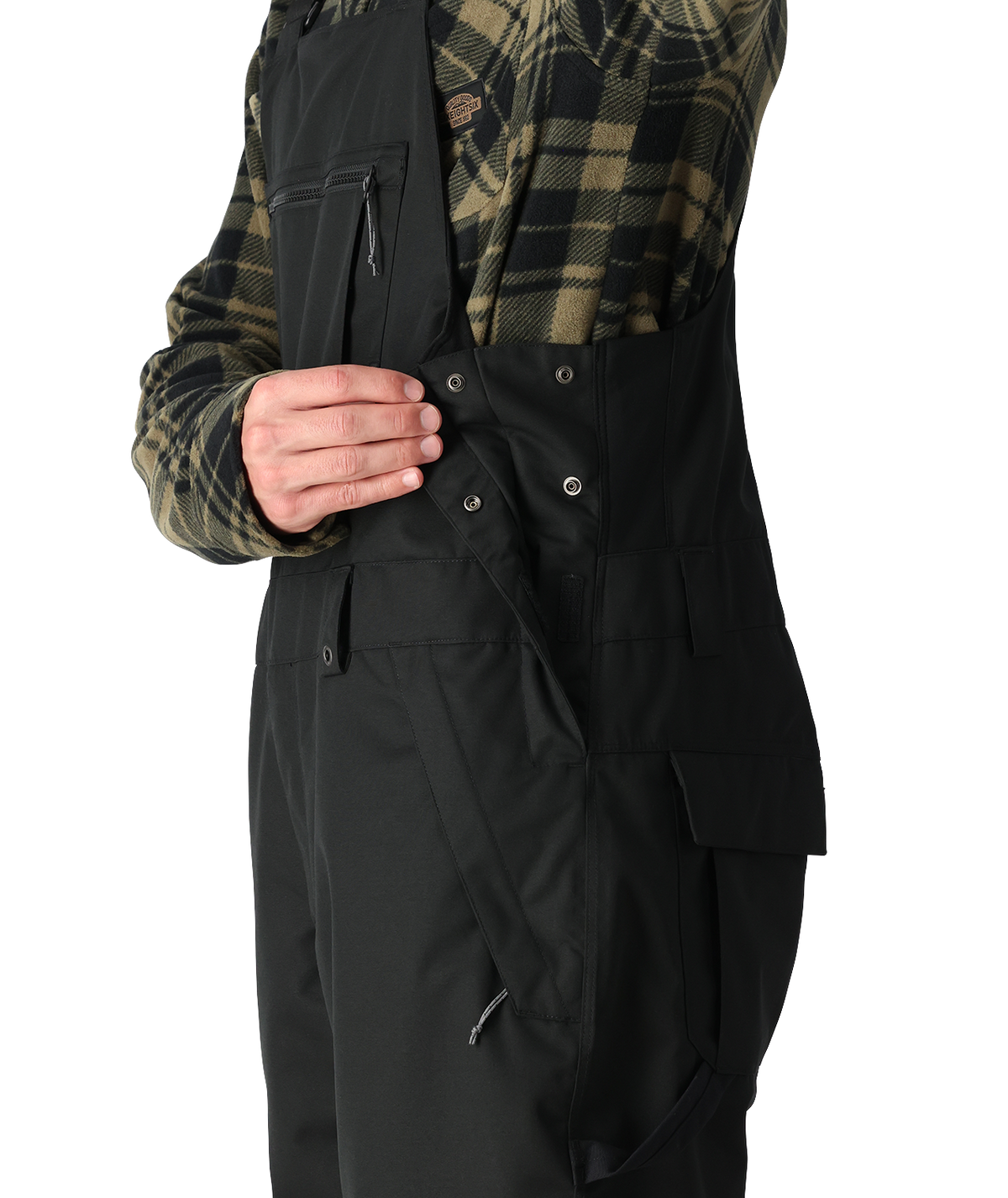 686 HOT LAP INSULATED BIB BLACK 2027