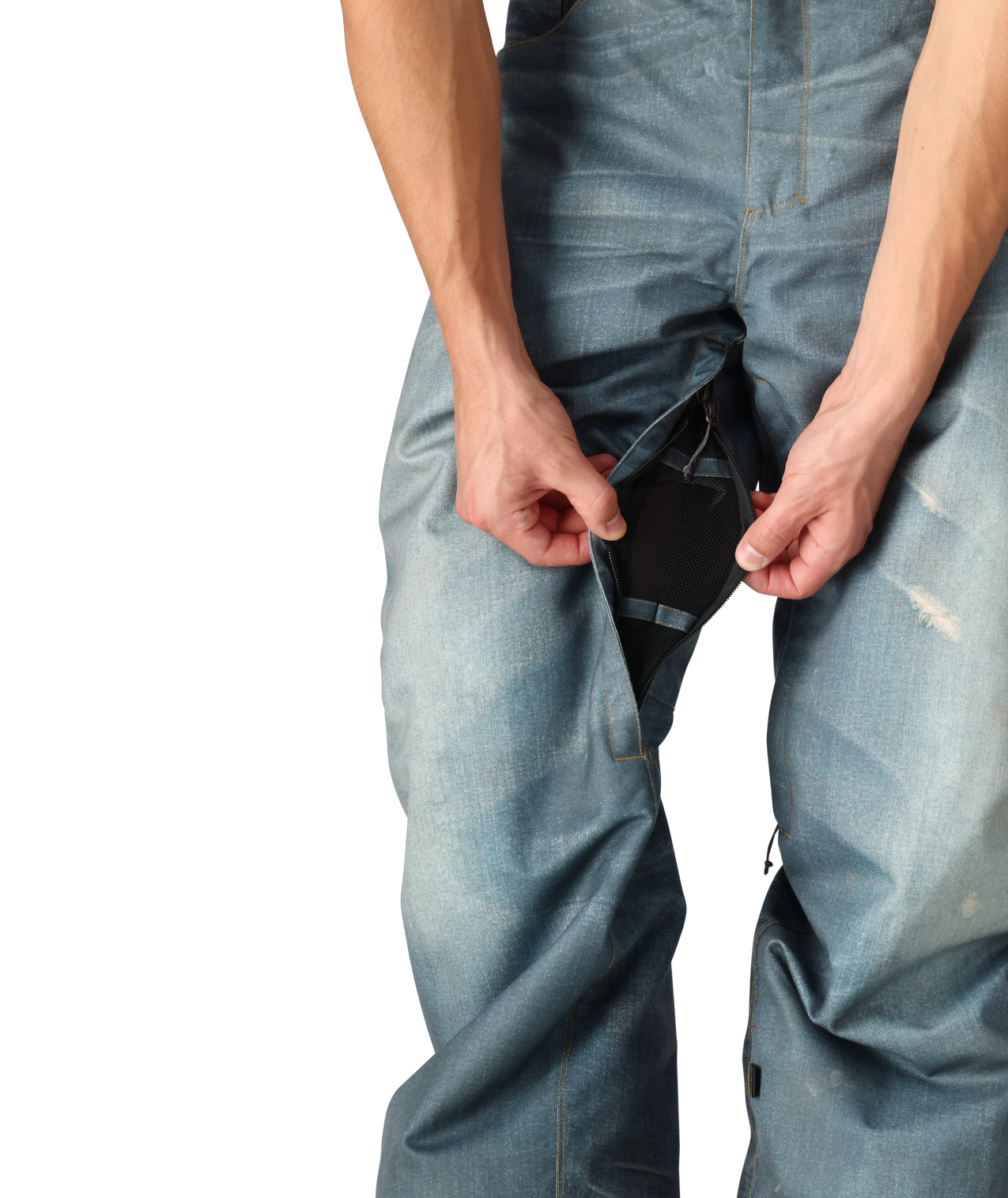 686 DECONSTRUCTED DENIM PANT INDIGO DENIM