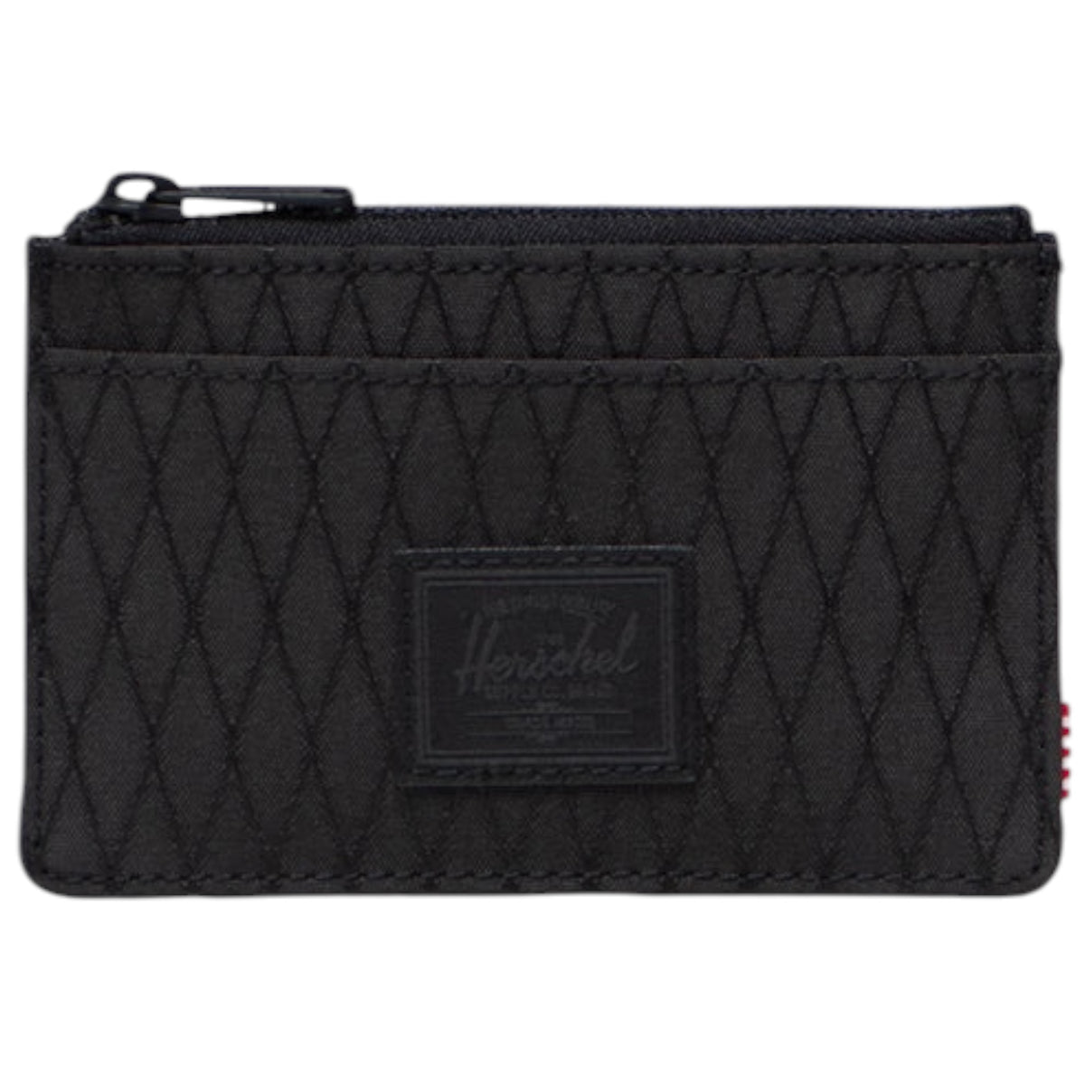 HERSCHEL OSCAR CARD HOLDER BLACK DIAMOND BLACK