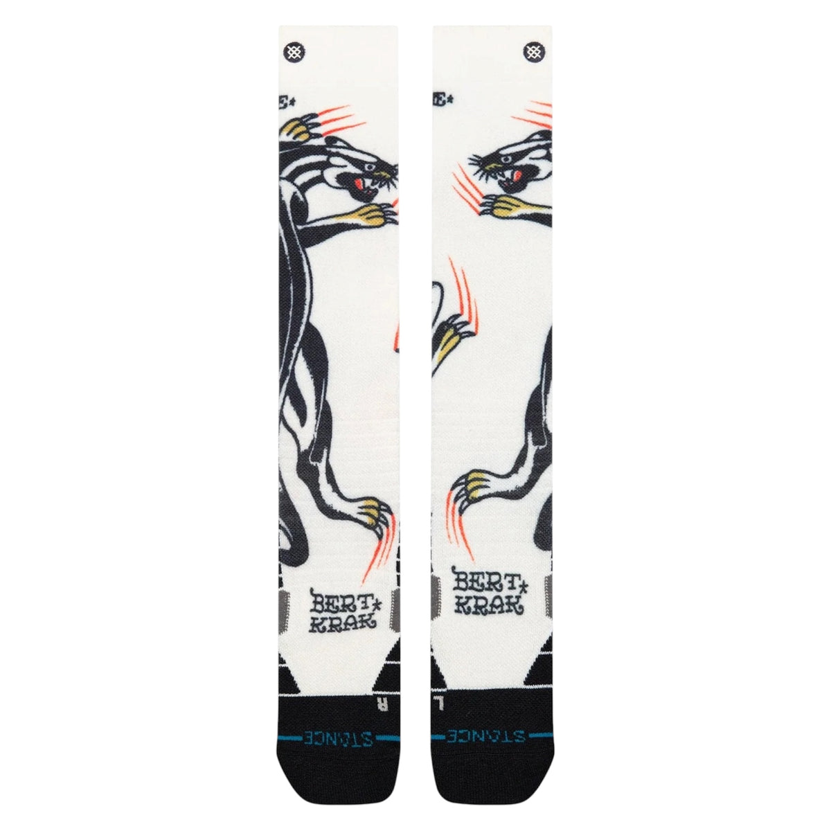 STANCE BATTLE MID POLY SNOW SOCK CREAM