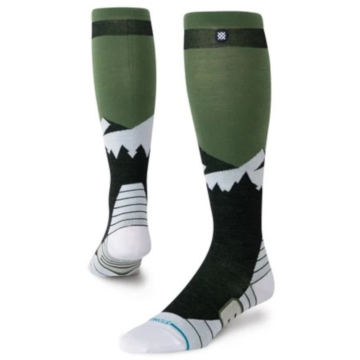 STANCE DIVIDE UL WOOL SNOW SOCK BLACK